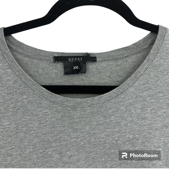 100% Authentic GUCCI XXL grey tee. - Picture 2 of 5